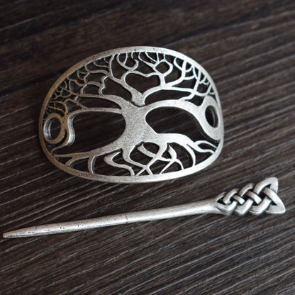 Viking Tree of Life Hairpins