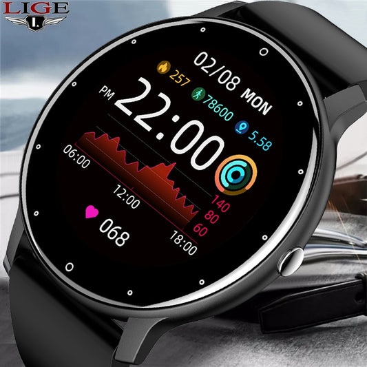 Full Touch Screen Sport Fitness Watch